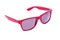 Color Children sunglasses, sun shades or spectacles isolated on