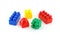 Color components of child\'s meccano