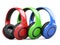 Color earphones set.