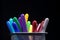 Color fibre pens