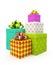 Color gift boxes