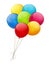 Color glossy balloons