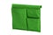 Color green kids bed pocket for books. 3d render