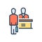 Color illustration icon for Appoint, nominate and employ