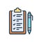 Color illustration icon for Rule, ordinance and guideline