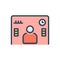 Color illustration icon for Spend, debt and recurring