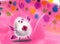 color key bird-76 little cute wish you good luck every year 254377447
