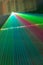 Color laser beams