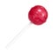 Color lollipop, bright cool candy. Isolated background