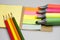 Color marking papers