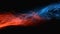 Color mist cold flame blue red glowing smoke cloud