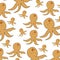 color octopus background icon