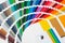 Color palette, color guide, paint samples, color catalog