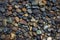 Color pebbles background