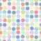 Color seamless geometric pattern - simple mosaic design. Bright fashion background, vibrant repeatable texture
