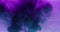 color smoke cloud ink water swirl neon purple blue