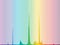 Color spectrum diagram background