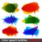 Color speech bubbles collection eps10