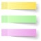 Color sticky notes