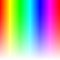 Color tone picker assistant with blend transition to white. Abstract rainbow gradient