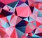 Color triangular polygons