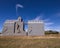 Color version of an old style grain elevator