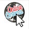 Color vintage online cinema emblem