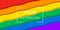 Color Waved Flag Symbol of Lgbt Community. Rainbow Background Sign of Lgbtq, Homosexual, Transgender, Bisexual, Gay and