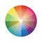 Color wheel pantone for printing