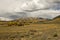 Colorado Autumn pasture and mountains