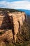 Colorado National Monument consists of long, massive canyon walls with spectacular long views