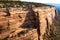 Colorado National Monument consists of long, massive walls and deep canyons