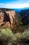 Colorado National Monument consists of long, massive walls and deep canyons