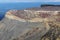 Colorado- Panoramic High Mountaintop View of Landslide Cliff on Mesa Verde