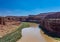 Colorado River in the canyon, Canyonlands National Park, Utah, United States