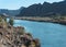 Colorado River downstream from Parker Dam