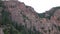 Colorado Springs, CO/USA - Circa September, 2016: The mountains, walking paths and buildings of Seven Falls Park in Colorado.