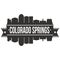 Colorado Springs United States Of America USA Icon Vector Art Design Skyline Flat City Silhouette Editable Template
