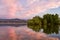 Colorado Sunrise on Boedecker Lake in Loveland