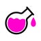 Colorant vector icon. sulfate illustration symbol. additive logo.