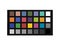 Colorchecker chipchart. Color calibration passport for post production