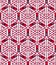 Colored abstract interweave geometric seamless pattern