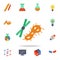 colored bacteria icon. Detailed set of colored science icons. Premium graphic design. One of the collection icons for websites,