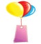 Colored balloon illustration