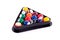 Colored billiard balls