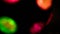 Colored bright soundlights closeup