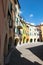 Colored buildings in Varese Ligure