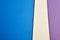 Colored cardboards background in blue beige purple tone. Copy sp