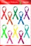 Colored Charity Ribbons