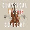 Colored classical music concert brochure Vector